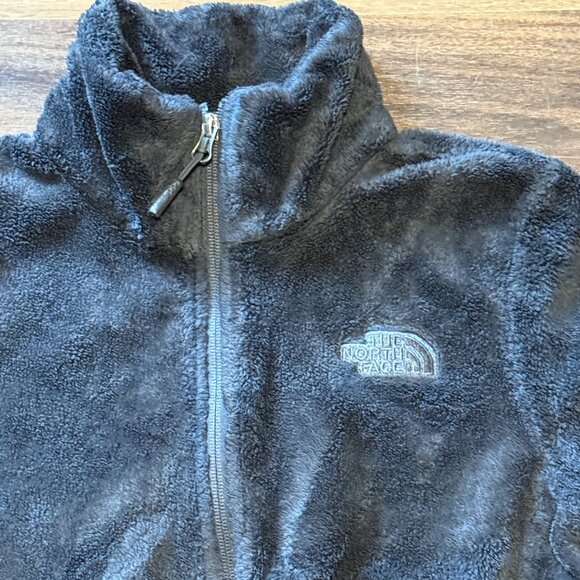 The North Face Women's Fleece Jacket XS Black Soft Zip Up Outdoor Layer - Picture 2 of 5